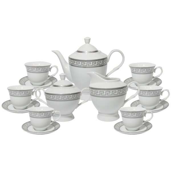 17 piece tea set